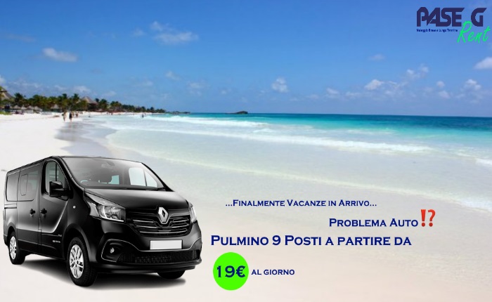 ESTATE ALLE PORTE !! Furgone 9 Posti per la tua Meta!
