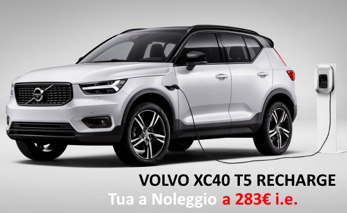 VOLVO XC40 PLUG-IN HYBRID – PROMO NOLEGGIO