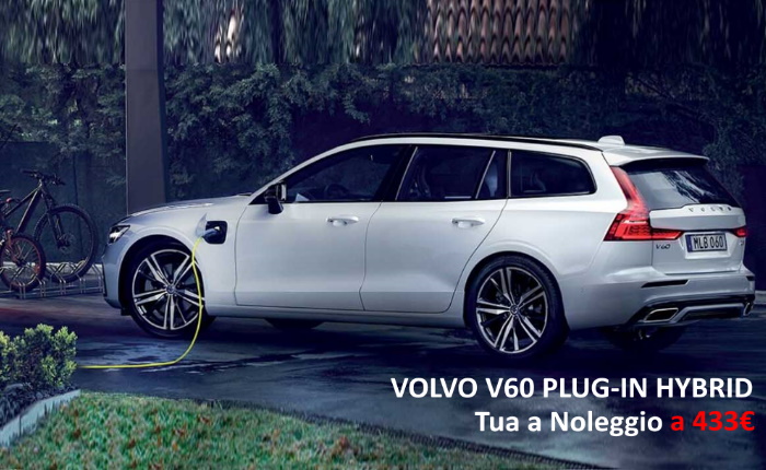 VOLVO V60 PLUG-IN HYBRID – PROMO NOLEGGIO